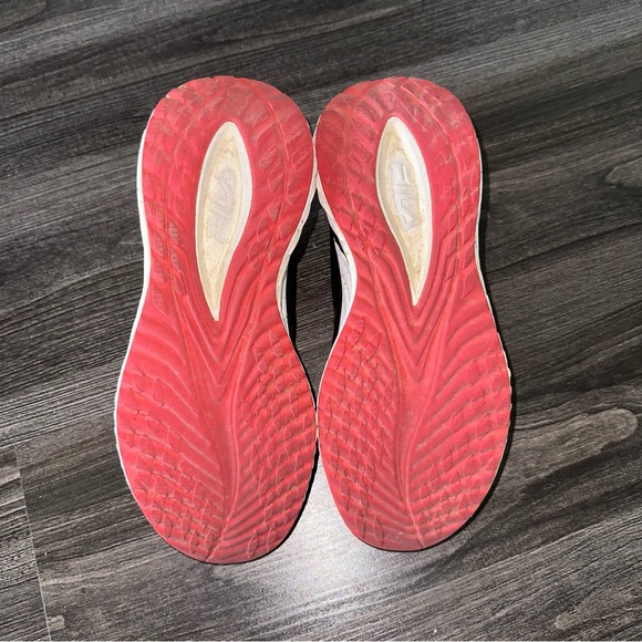 FILA Memory Ultra Women’s Running Shoes Black White Red Size 10 - Picture 6 of 7